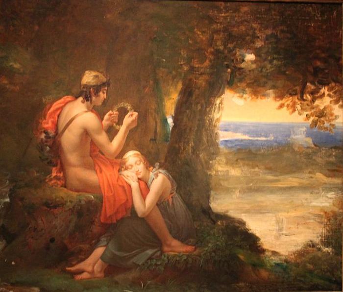 Francois Gerard Daphnis and Chloe Germany oil painting art